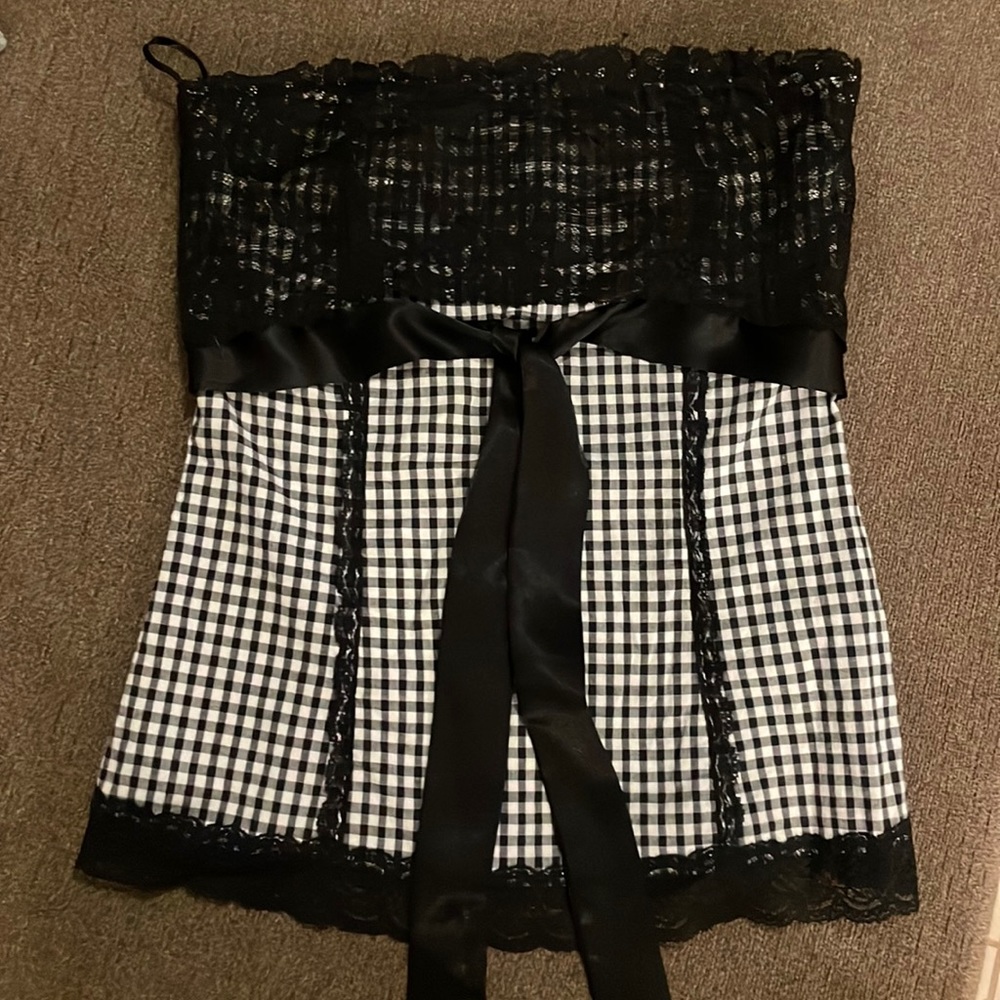 Guess Jeans corset like top / tube top